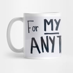 For My Friends? Anything! Rose Buddies Fan Art Mug